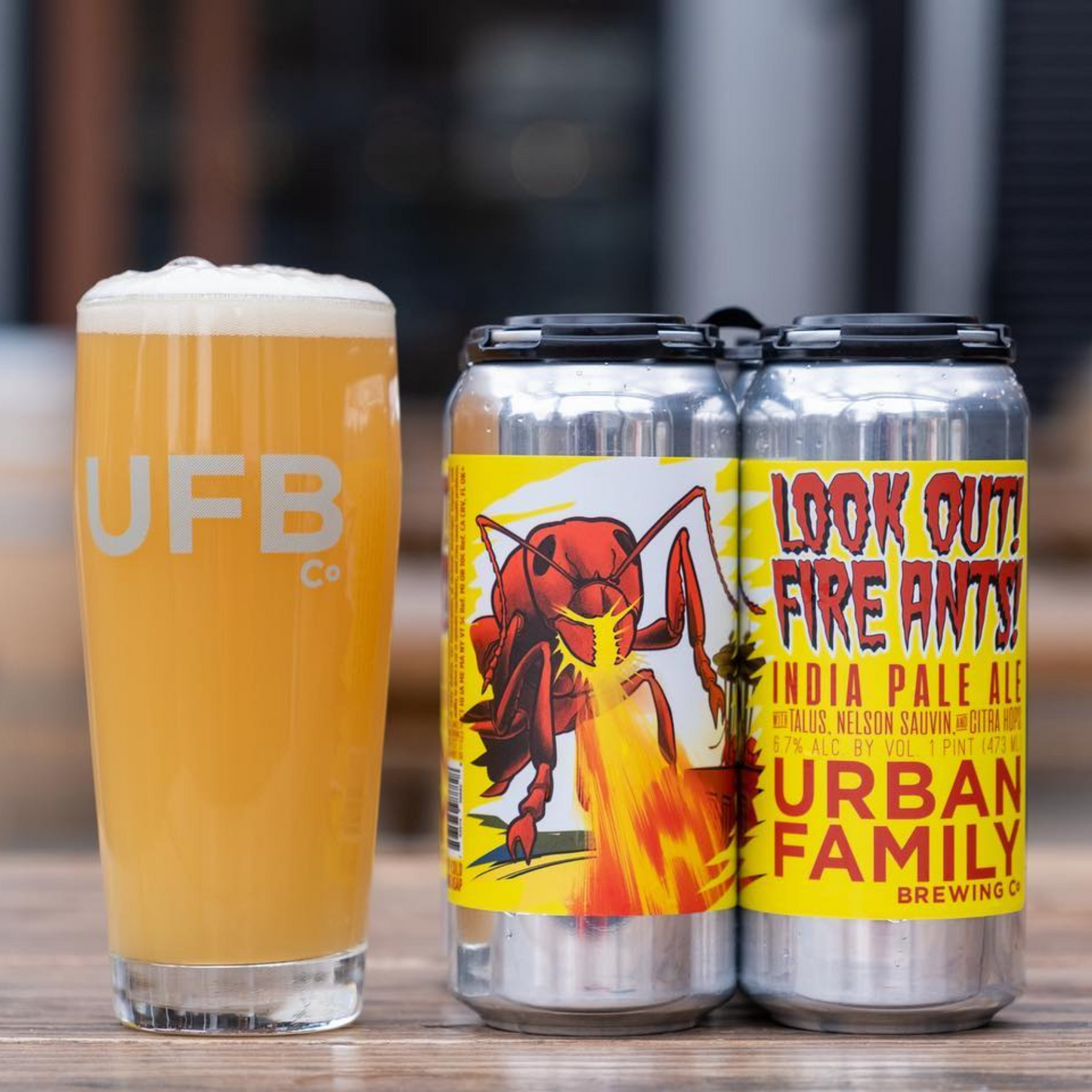 Look Out! Fire Ants!, - Hazy IPA / Urban Family